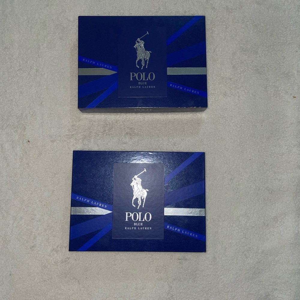 2 EMPTY polo blue Ralph Lauren boxes